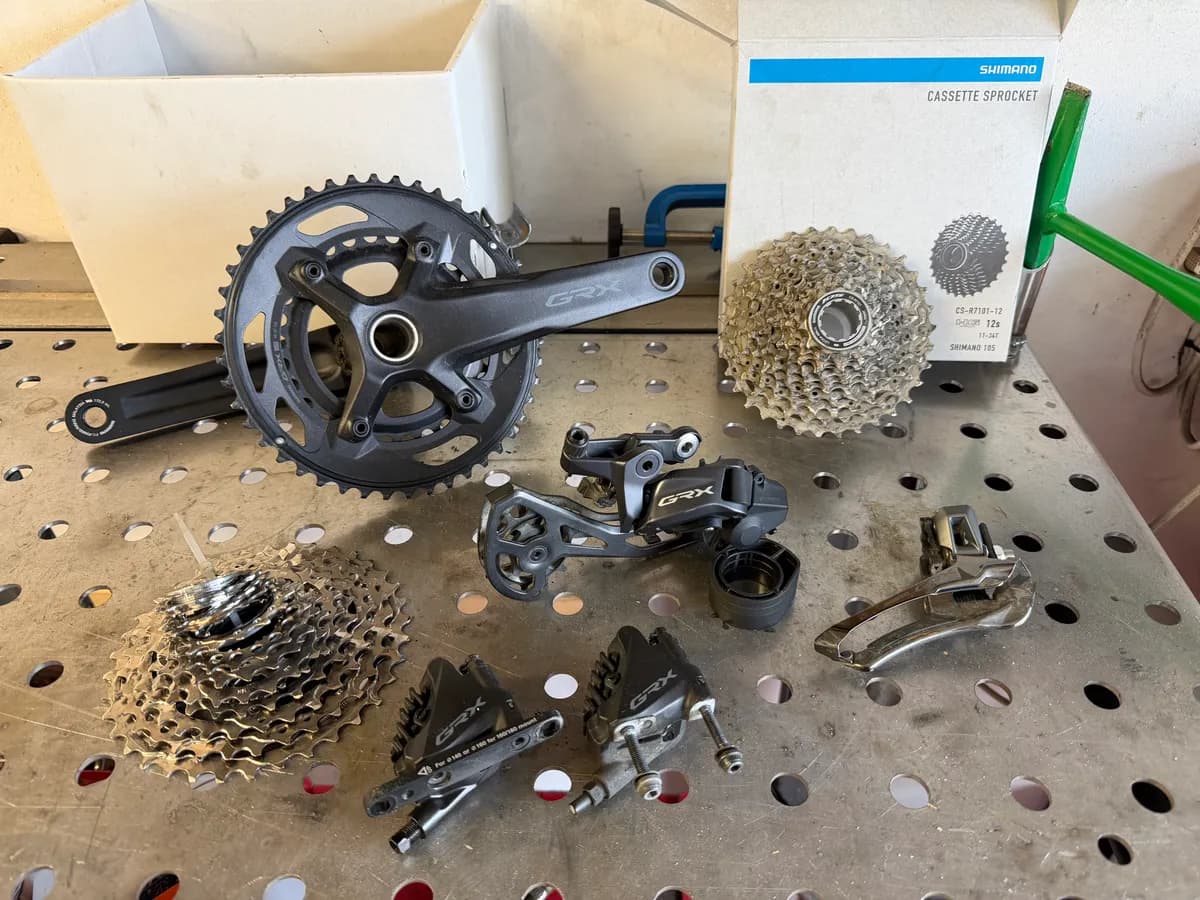 Shimano GRX sarjan osia