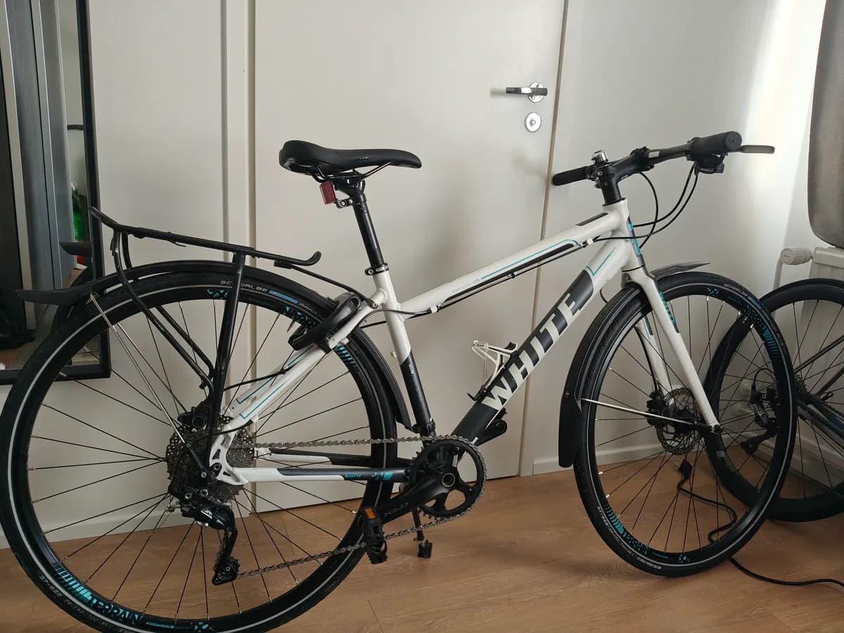 White SC lite Ane 17 Naisten hybridipyörä, 17 tuumaa, Naantali