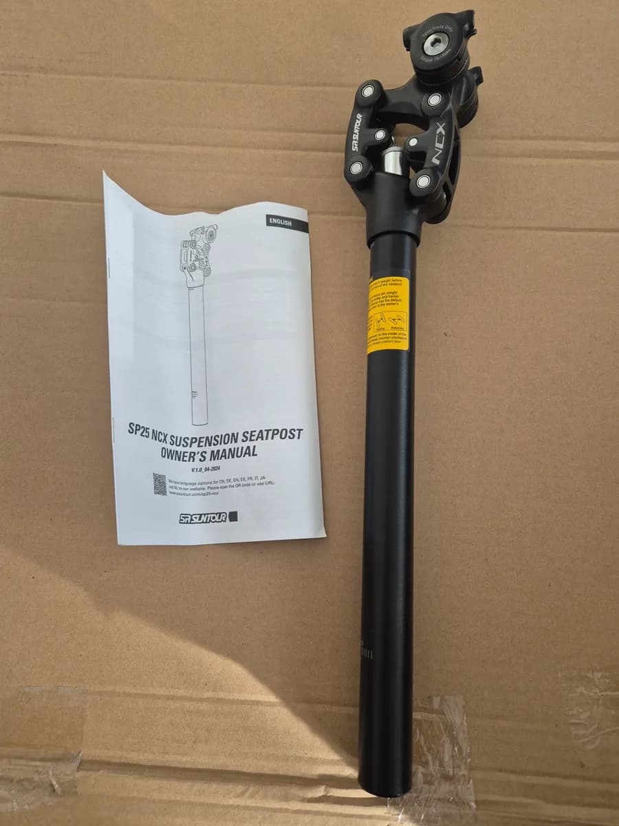 Suntour joustotolppa 27,2x400mm Medium