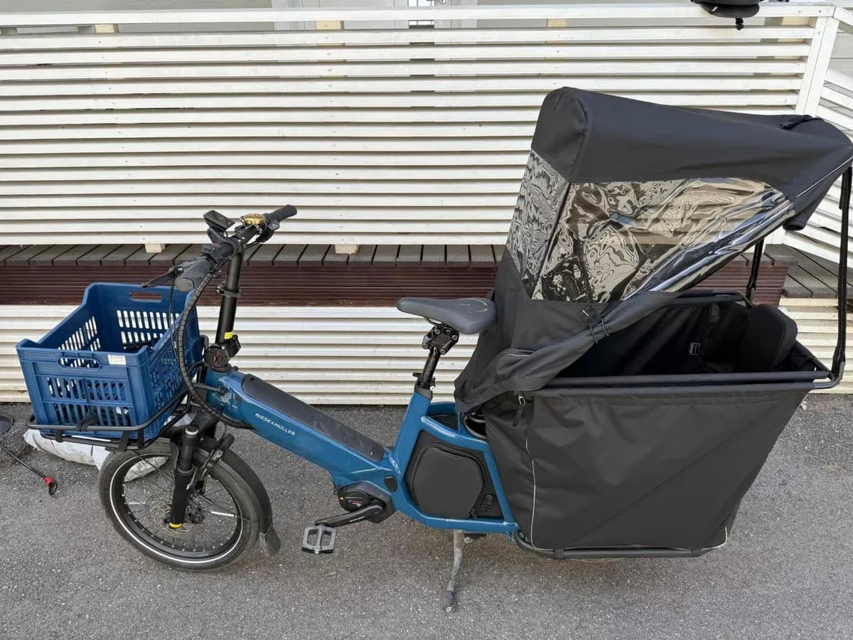 Riese & Muller Multitinker pitkäperäpyörä, S-L, Vantaa