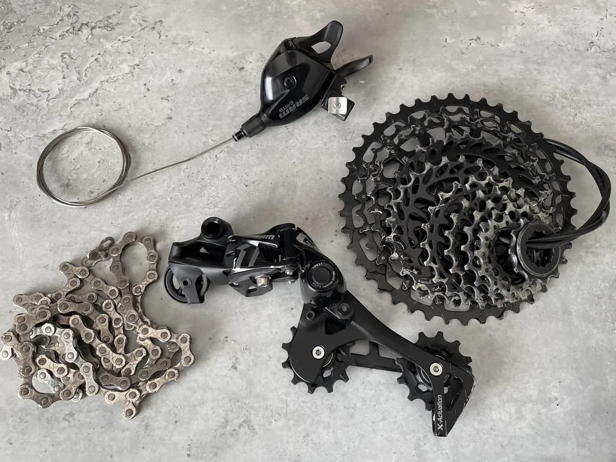 SRAM GX, long cage, 11-speed, type 2.1