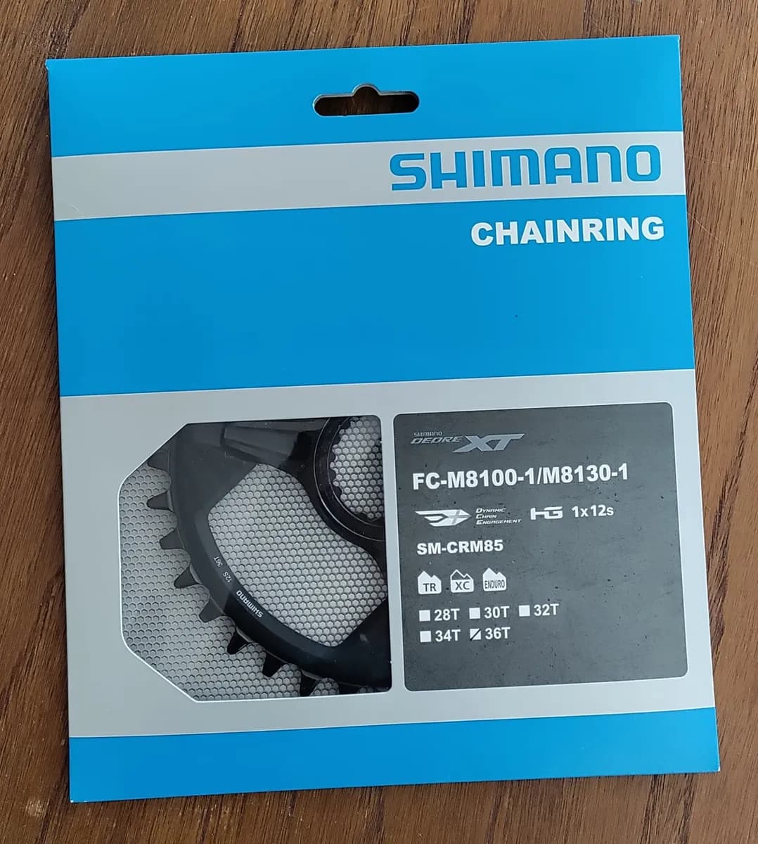 Shimano XT SM-CRM85 36T