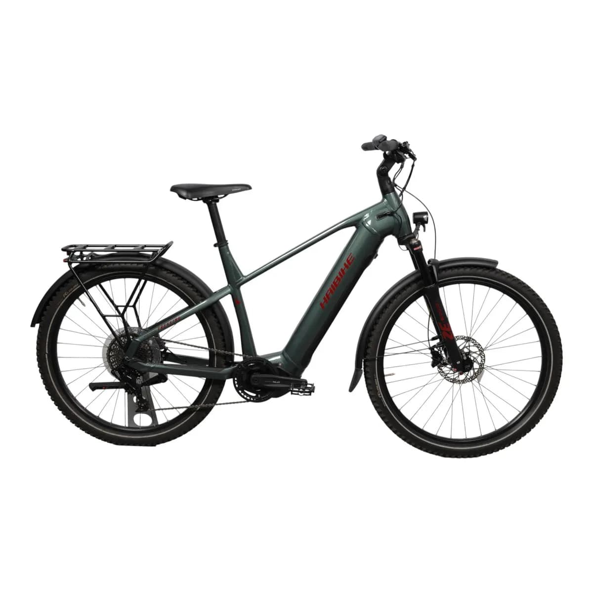 Haibike Trekking 5 - käytetty etujousitettu maastopyörä