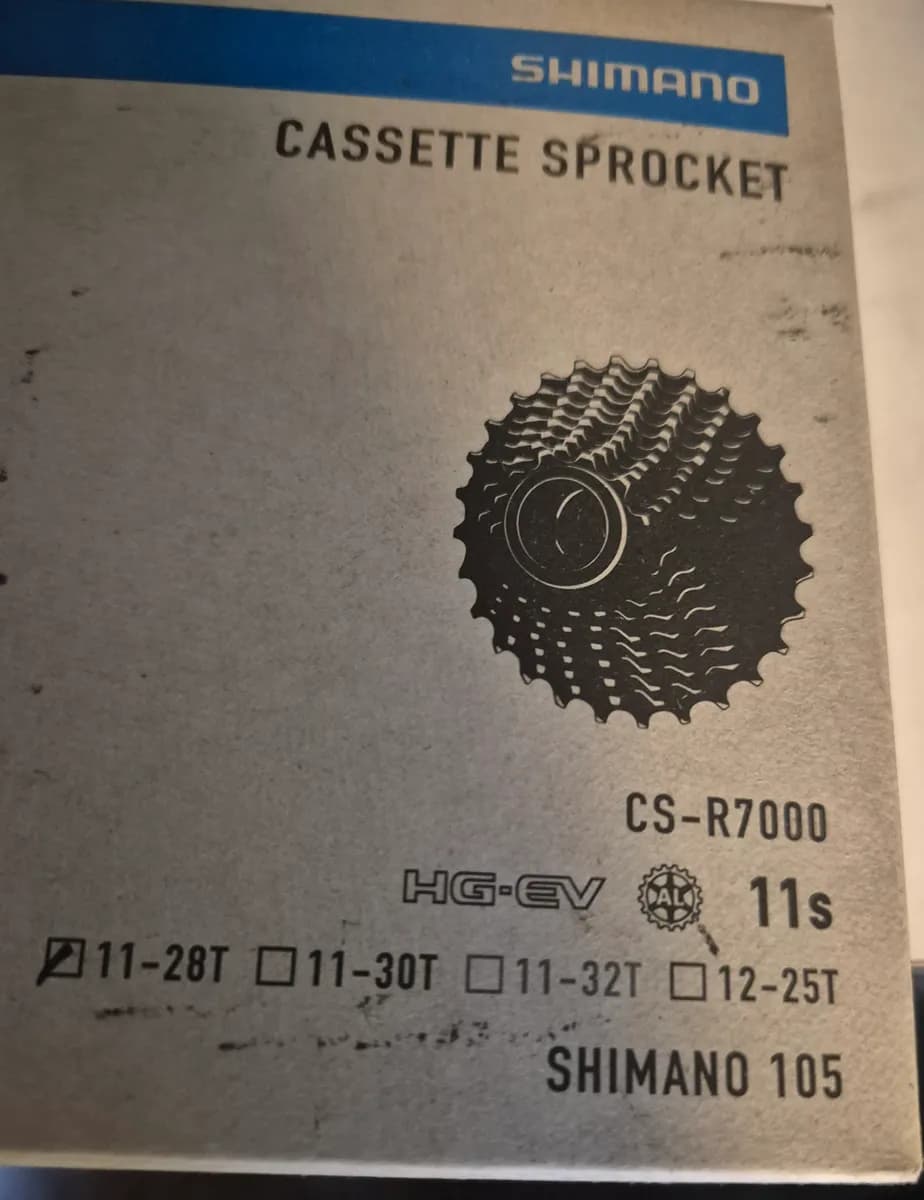 Uusi Shimano 11v, 11-28 pakka