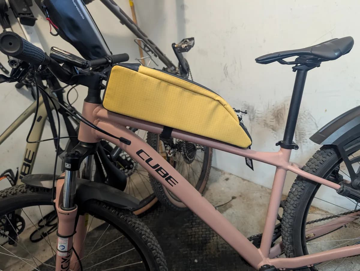 Capsuled top tube bag 2.5L