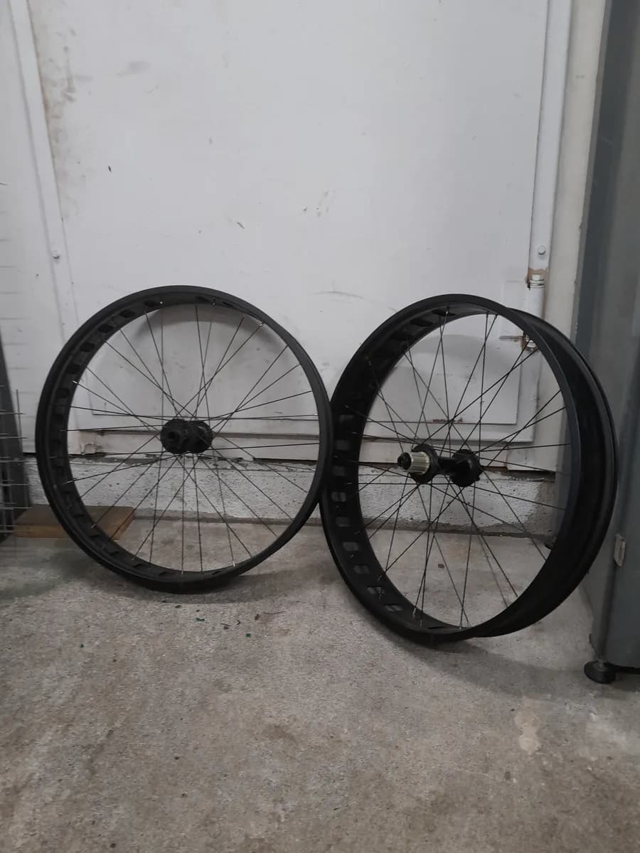 26" fatbiken kiekot